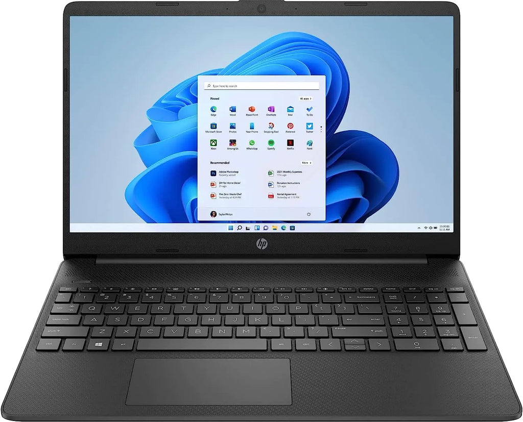 HP Laptop 15-DY5007CA 15.6-inch FHD IPS Notebook Intel Core i5-1235U Iris Xe Graphics 8GB DDR4 RAM 512GB PCie SSD Computer PC Storage USB HDMI Port Bluetooth WiFi Windows 11 Home Jet Black (Renewed)