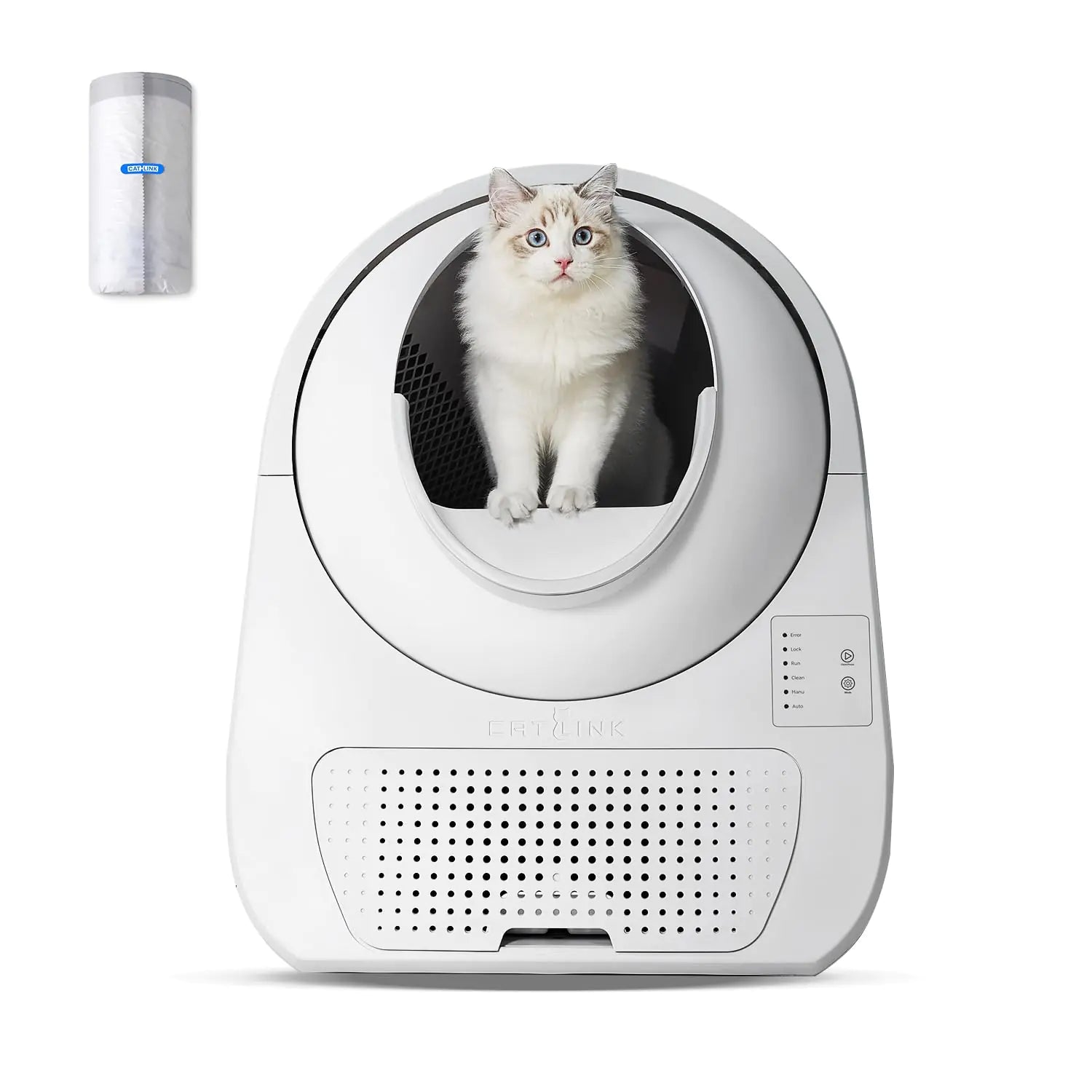CATLINK Self Cleaning Cat Litter Box Automatic Cat Litter Box Double Odor Removal Cat Litter Box for Cats from 3.5 pounds to 22 pounds (Young Version)