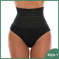 High Waist Postpartum Body Shaper Panties Plus Size